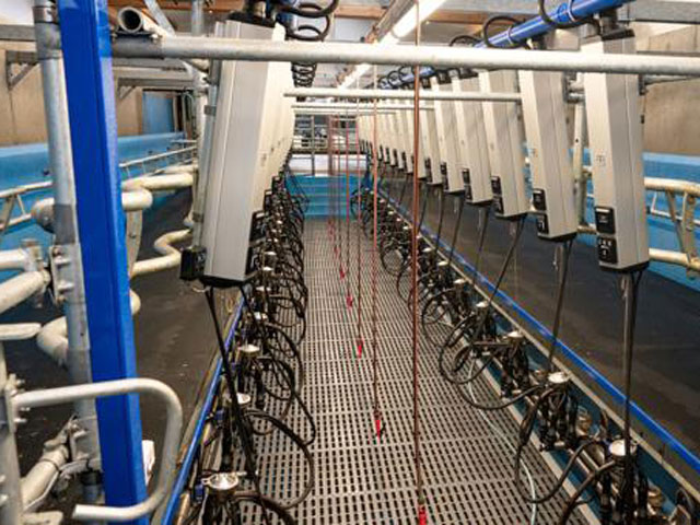 Fischgrätenmelkstände (DeLaval FGM30, DeLaval FGM50)